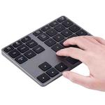 MC Saite MC-308BT 35 Keys Bluetooth Numeric Keyboard for Windows / iOS / Android(Grey)
