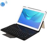 HW2031 Detachable Plastic Bluetooth Keyboard + Lambskin Texture PU Leather Tablet Case for Huawei Youth Editon MediaPad M3 Lite 10.1, with Bracket(Gold)