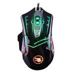 K-RAY M738 Ergonomics Design Game Backlight USB Wired Mouse(Black)