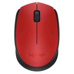 Logitech M170 1000DPI USB Wireless Mouse with 2.4G Receiver (Red)