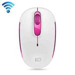 FOETOR M510c Mini Mute Wireless Mouse (Rose Red)