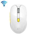 FOETOR V5 Mute Gaming Wireless Mouse (White)