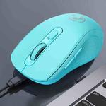 iMICE W-718 Rechargeable 6 Buttons 1600 DPI 2.4GHz Bluetooth Silent Wireless Mouse for Computer PC Laptop(Green)