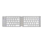 Mini Wireless Bluetooth Folding Keyboard (White)