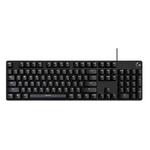 Logitech G412 SE Wired Game 104-key Mechanical Silent Keyboard (Black)