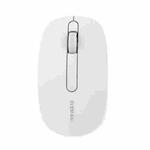 Beny M680 2.4GHz 1600DPI 3-keys Business Wireless Silent Mouse (White)