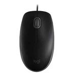 Logitech M110 1000DPI Wired Mouse USB Silent Mouse (Black)
