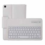 SA510 Detachable Bluetooth Keyboard + Litchi Texture PU Leather Tablet Case with Holder for Galaxy Tab A 10.1 (2019) T510/T515 (White)