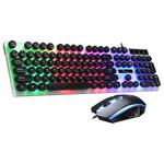 ZGB G21 Luminous Wired Keyboard + Mouse Set (Black)