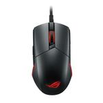 ASUS Pugio P503 7200DPI RGB Illuminated Wired Optical Gaming Mouse with Customizable Magnetic Side Button