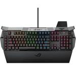 ASUS GK2000 RGB Backlight Wired Aluminum Alloy Mechanical Red Switch Keyboard with Adjustable Keyboard Palm Rest