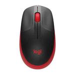 Logitech M190 Full Size Design Wireless Mouse(Red)