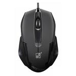 Chasing Leopard 512G USB Frosted Wired Optical Gaming Mouse, Length: 1.3m(Black)