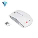 MC Saite MC-367 2.4GHz Wireless Mouse with USB Receiver for Computer PC Laptop (White)