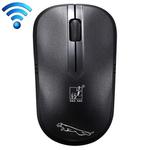 ZGB 101B 2.4GHz 1600 DPI Professional Commercial Wireless Optical Mouse Mute Silent Click Mini Noiseless Mice for Laptop, PC, Wireless Distance: 30m(Black)