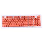 ABS Translucent Keycaps, OEM Highly Mechanical Keyboard, Universal Game Keyboard (Orange)