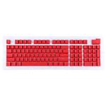 ABS Translucent Keycaps, OEM Highly Mechanical Keyboard, Universal Game Keyboard (Red)