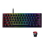 Razer Huntsman Mini 61 Keys RGB Lighting Wired Gaming Mechanical Keyboard, Linear Optical Axis(Black)