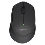 Logitech M280 2.4GHz 3-keys 1000DPI Wireless Optical Mouse, Wireless Range: 10m(Black)