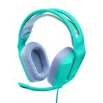 Logitech G335 Foldable Wired Gaming Headset with Microphone (Green)