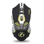 iMICE V5 USB 7 Buttons 4000 DPI Wired Optical Colorful Backlight Gaming Mouse for Computer PC Laptop (Black)