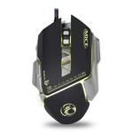 iMICE V9 USB 7 Buttons 4000 DPI Wired Optical Colorful Backlight Gaming Mouse for Computer PC Laptop (Black)