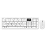 FOETOR 1600 Wireless Keyboard and Mouse Set (White)