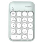 Mofii x910 2.4G Mini Wireless Number Keyboard, English Version(White + Green)