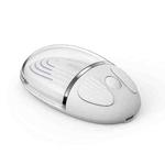 DUX DUCIS CM Series V1 1200DPI Transparent Dual Mode 2.4G + Bluetooth Wireless Mouse (White)