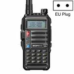 Baofeng BF-UV5R Plus S9 FM Interphone Handheld Walkie Talkie, EU Plug(Black)