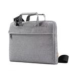 POFOKO A500 13.3 inch Portable Business Casual Polyester Multi-function Laptop Bag with Shoulder Strap(Grey)