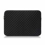 Diamond Texture Laptop Liner Bag, Size: 14-15.4 inch (Black)