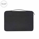 15.6 inch Fashion Casual Polyester + Nylon Laptop Handbag Briefcase Notebook Cover Case, For Macbook, Samsung, Lenovo, Xiaomi, Sony, DELL, CHUWI, ASUS, HP(Black)