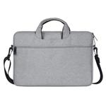 ST01S Waterproof Oxford Cloth Hidden Portable Strap One-shoulder Handbag for 13.3 inch Laptops(Light Grey)