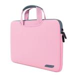 15.6 inch Portable Air Permeable Handheld Sleeve Bag for Laptops, Size: 41.5x30.0x3.5cm(Pink)