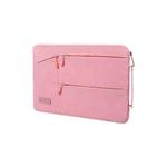 WIWU 13.3 inch Large Capacity Waterproof Sleeve Protective Case for Laptop (Pink)