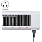 100-240V 8 Slot Battery Charger for AA & AAA Battery, AU Plug