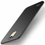 MOFI for LG K10 (2018) Frosted PC Ultra-thin Edge Fully Wrapped Protective Back Cover Case(Black)