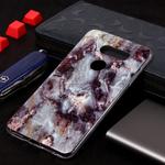 Marble Pattern Soft TPU Case For V35 ThinQ(Grey)
