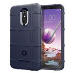 Shockproof Protector Cover Full Coverage Silicone Case for LG Q Stylo 5 (Blue)