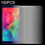 100 PCS 9H 2.5D Tempered Glass Film for LG Q7