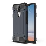 For LG G7 ThinQ Full-body Rugged TPU + PC Combination Back Cover Case (Navy Blue)