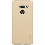 NILLKIN Frosted Concave-convex Texture PC Case for LG G8 ThinQ (Gold)