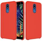 Ultra-thin Liquid Silicone Dropproof Protective Case for LG K40(Red)