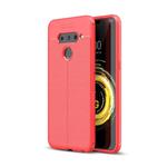 Litchi Texture TPU Shockproof Case for LG V50(Red)