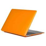 For MacBook Air 13.3 inch A1932 2018 & A2179 2020 & A2337 Laptop Crystal Style Protective Case(Orange)
