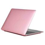 For MacBook Air 13.3 inch A1932 2018 & A2179 2020 & A2337 Laptop Crystal Style Protective Case(Pink)