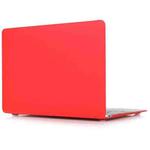 For MacBook Air 13.3 inch A1932 2018 & A2179 2020 & A2337 Laptop Matte Style Protective Case(Red)