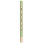 LOVE MEI For Apple Pencil 1 Stripe Design Stylus Pen Silicone Protective Case Cover(Green)