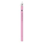 LOVE MEI For Apple Pencil 1 Middle Finger Shape Stylus Pen Silicone Protective Case Cover (Pink)